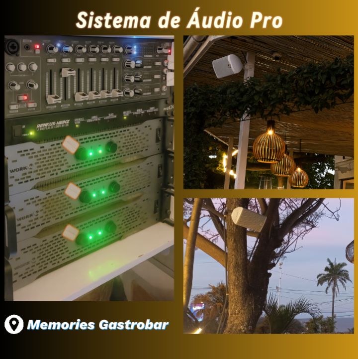 Sistema de Áudio Profissional