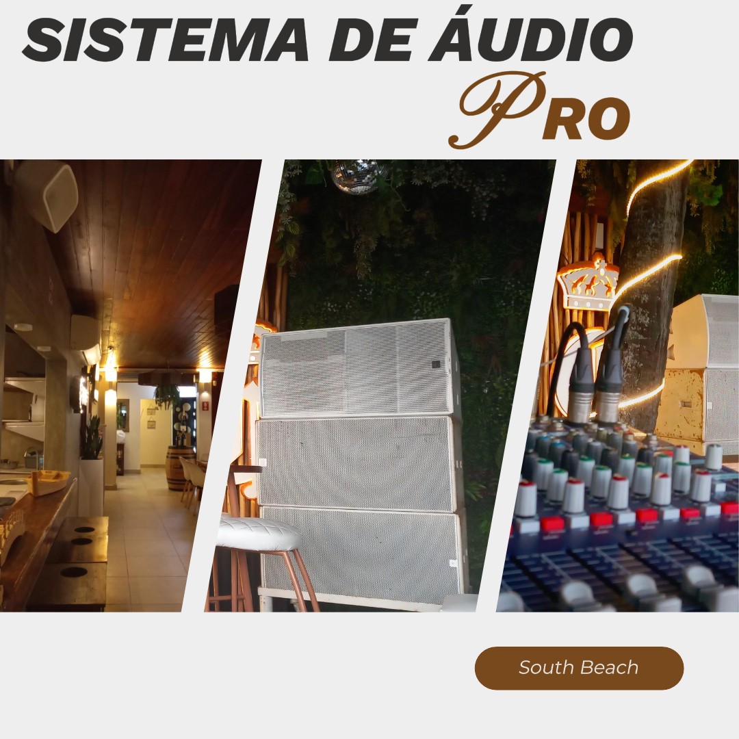 Sistema de Audio Profissional
